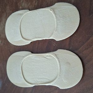 2 pair of no show nylon socks women's.